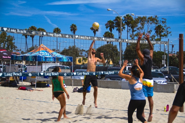 Beach Volleyball Long Beach